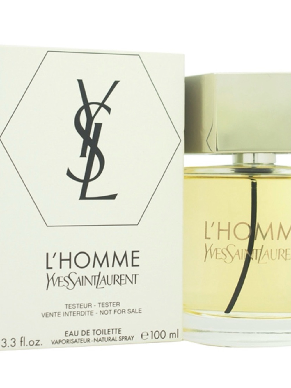 LHomme by Yves Saint Laurent for Men - 3.3 oz EDT Spray (Tester)